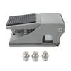 FV420 Pneumatic Foot Pedal Valve 4 Way 2 Position Functionality for Hands Operation in Various Pneumatic Systems