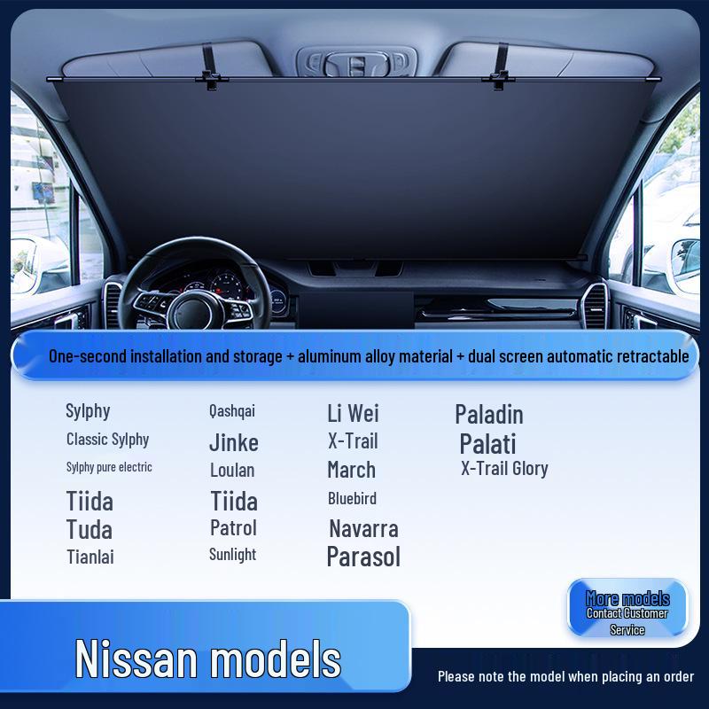 Car Windshield Sunshade - Heat Insulation & Light Blocking for Summer