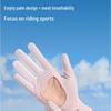 Ice Silk Cooling Sun Protection Cycling Gloves