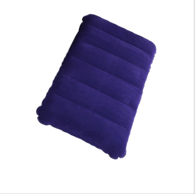 

Утолщенная надувная подушка-спинка с флокированным покрытием: Прямоугольная подушка для поддержки поясницы и сна во время путешествий на открытом воздухе