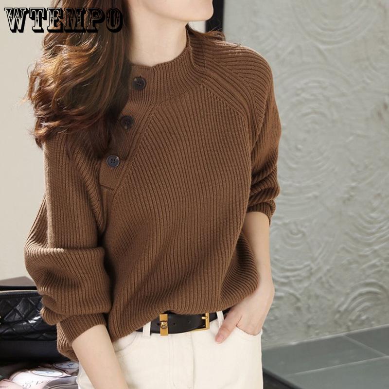 

Knitted Sweater Women s Knitted Sweater Women s New Autumn and Winter Women s Top 3XL білий