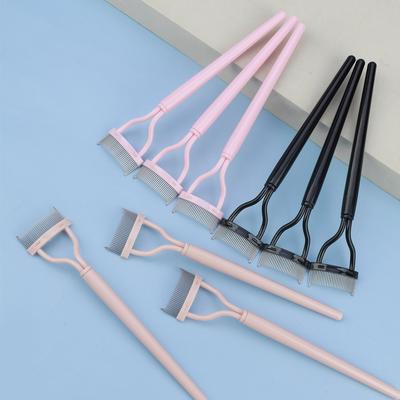 1/3 pcsPortable Eyelash Brush Comb  Eye Lash Stainless Steel Eyelash Combing Tools Eyelash Curler Makeup Lash Separator
