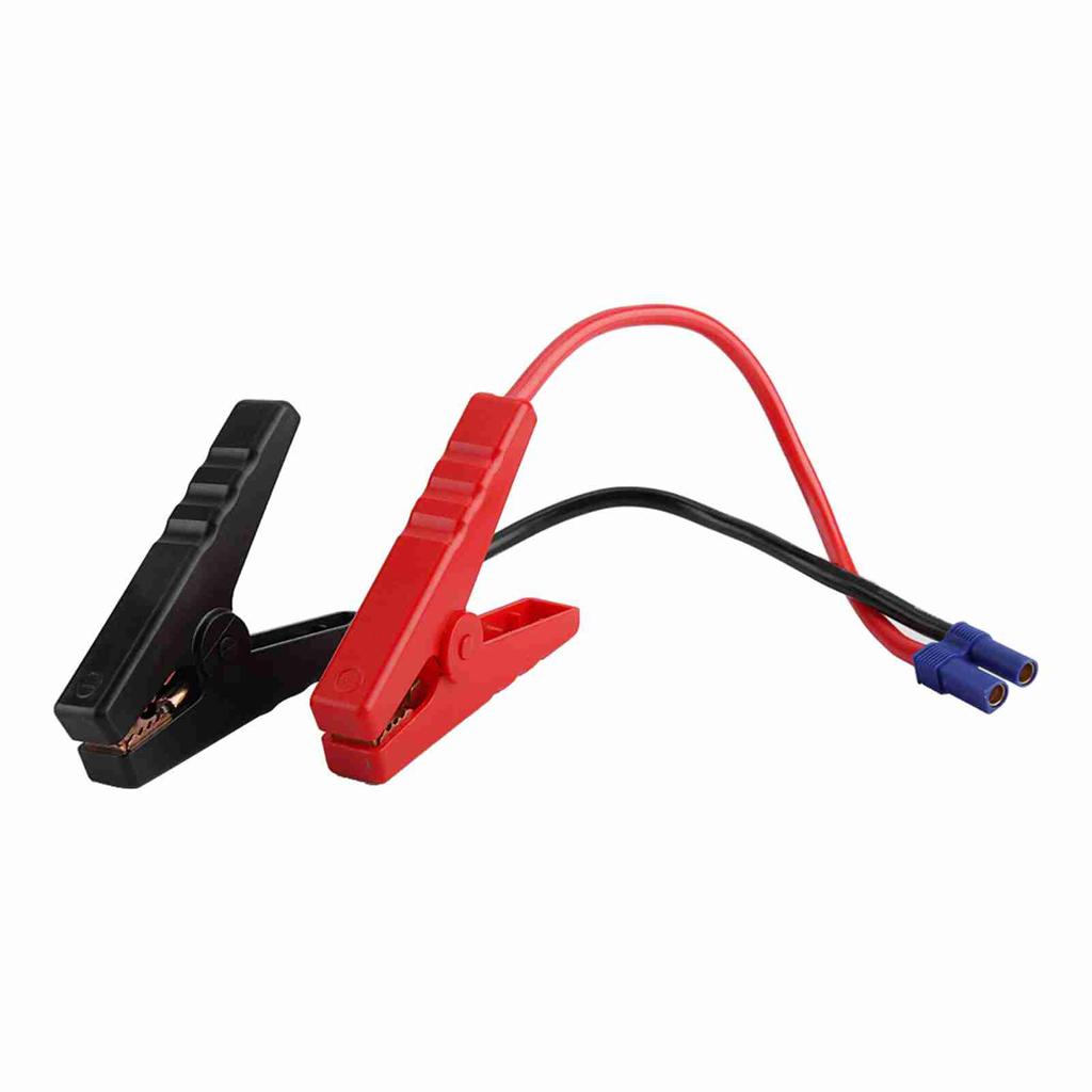 Car Emergency Jump Starter Battery Clip Test   Clamp EC5 Plug Connector 12V