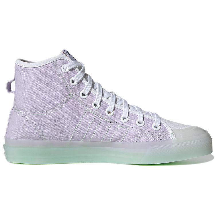 Adidas Nizza High RF Grape Unisex Sneakers Purple Footwear-White Glow-Mint GX2709