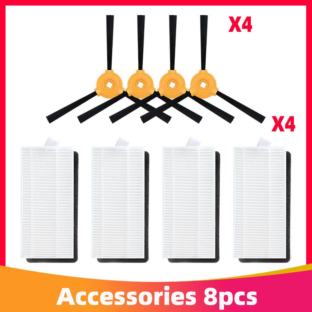 

Fit For Eufy 11C / Conga Excellence 990 / Ecovacs Debot N79S / IBoto aqua v710 Robot Vacuum Main Side Brush Filter Spare Part