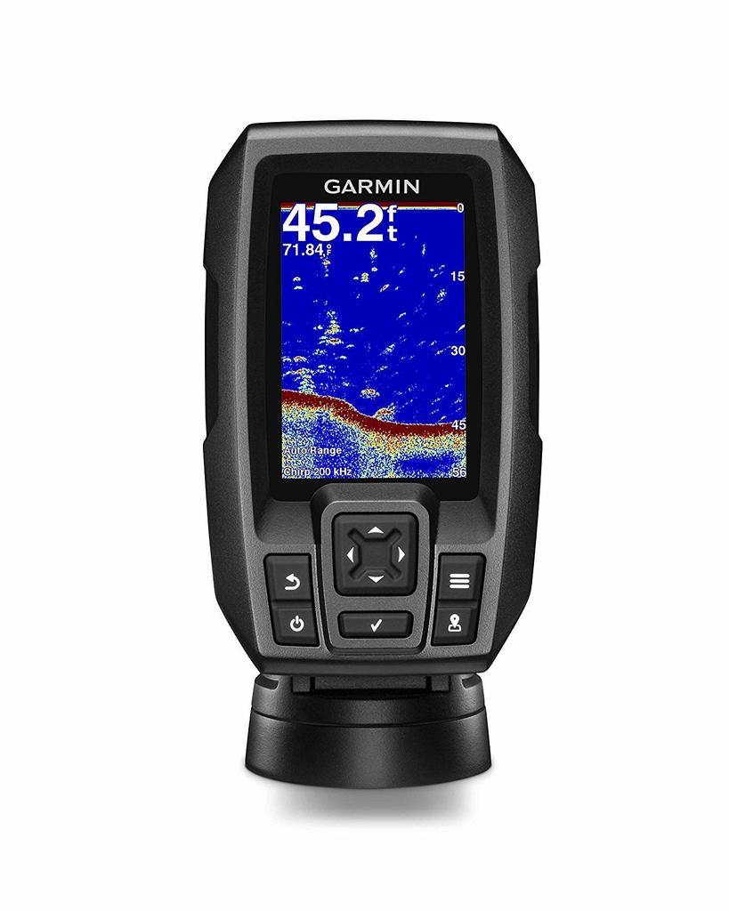 GARMIN STRIKER4 Barevný vyhledávač ryb s GPS a vodotěsným 3,5palcovým vestavěným vysoce citlivým [Použitý]