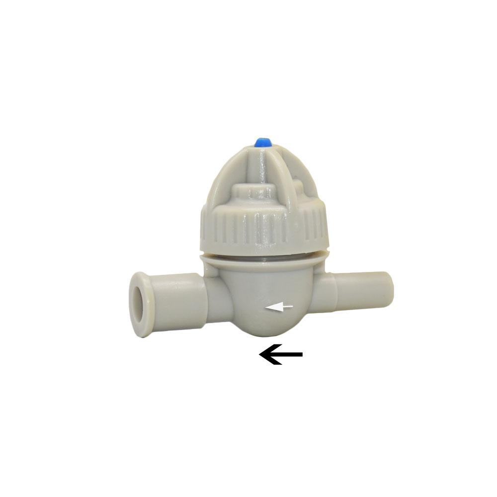 Garden Miniature Valve Anti Drip Valve Cross Mist Connector Drip Irrigation For Greenhouse Atomizer Nozzle Connector 8Pcs