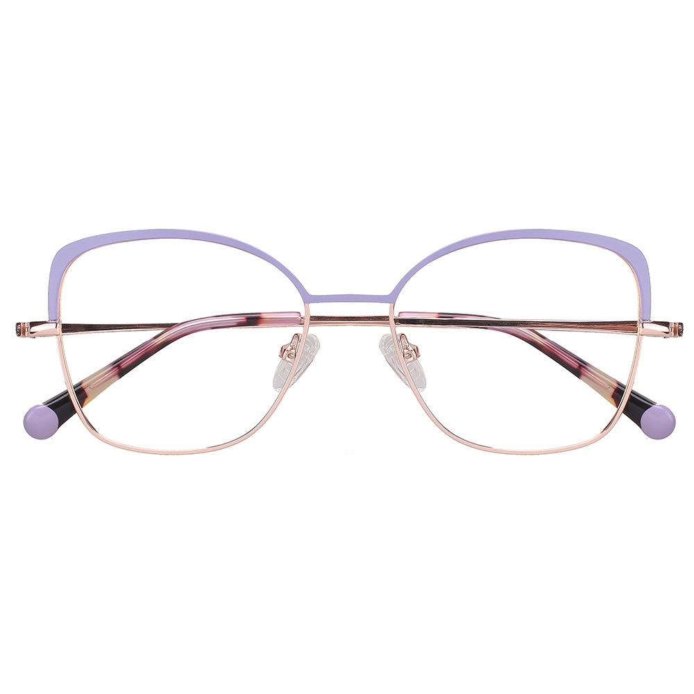 Ochelari metalici, ramă de ochelari de miopie avansată versatilă, ramă de ochelari pentru bărbați