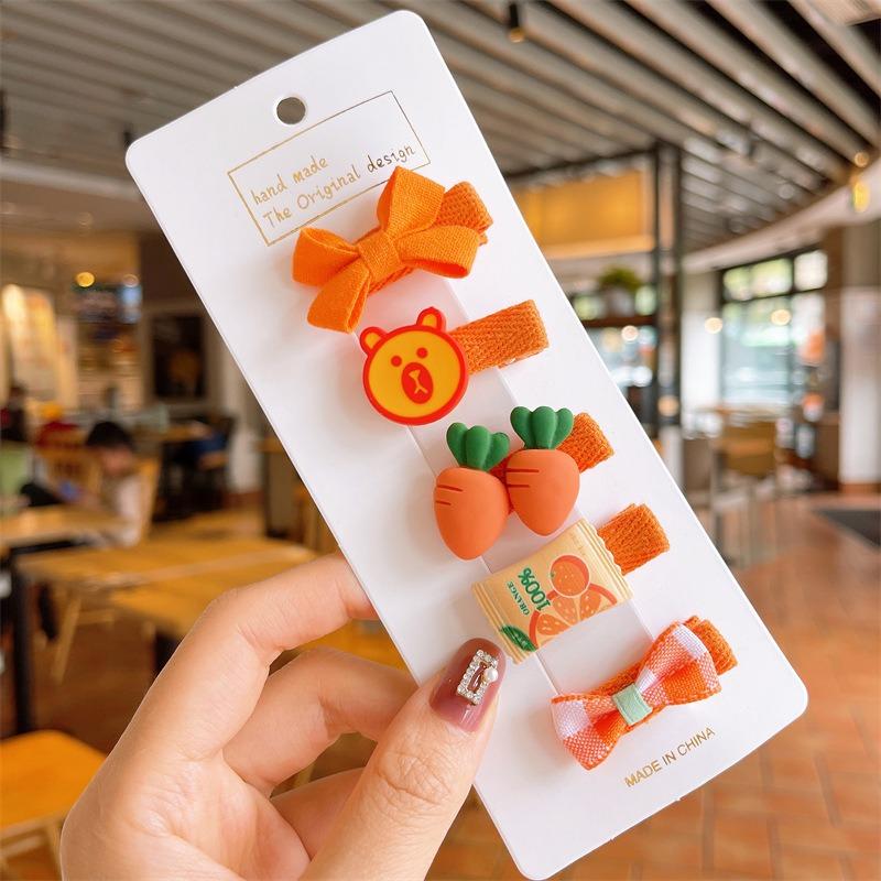 

1Pc Baby Wrap Cloth,safe and Skin Friendly Hair Clip Set Suitable All Seasons,with A Variety of Styles for Daily Cute Children