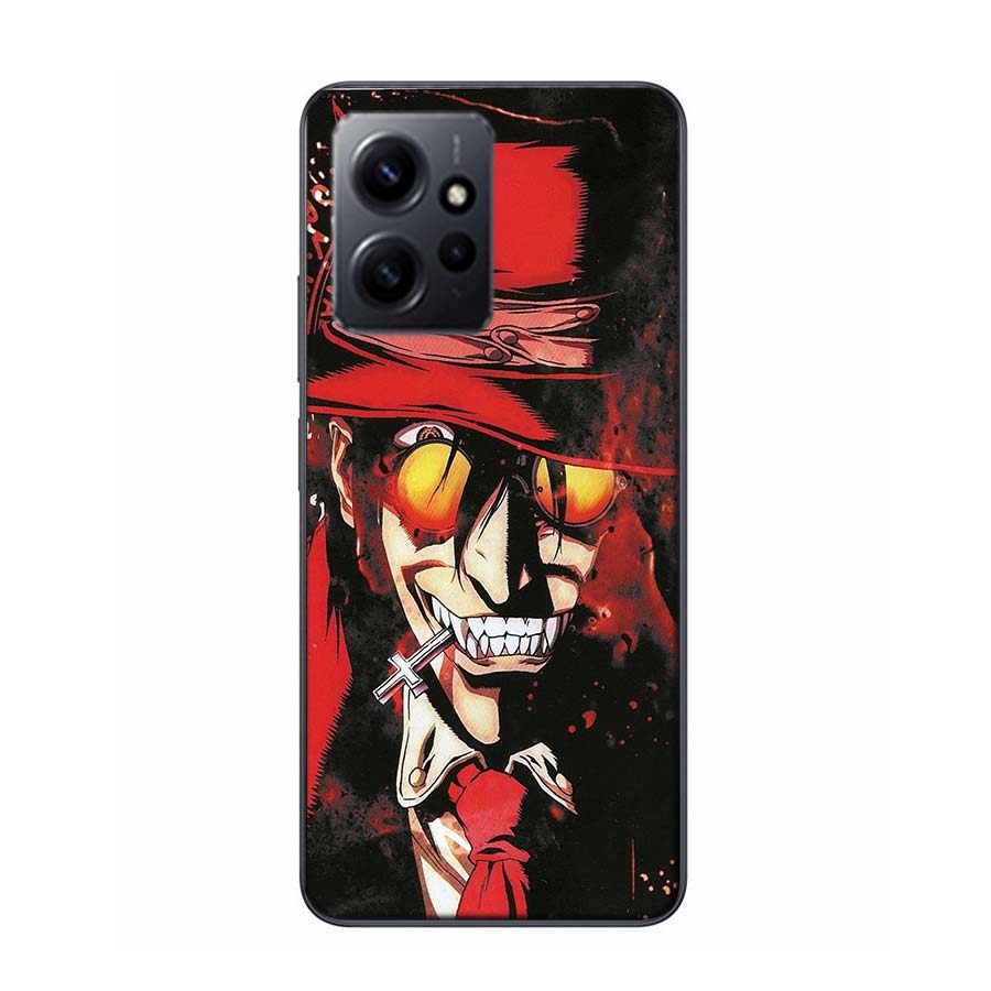 Alucard Helsing Phone Case For Redmi 12 13C 12C 15C 9 10 10C Note 13 Pro Plus 14 15 Pro 9T 9C 9A TPU Soft Cover Clear Cell Cases