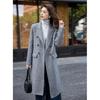 Mokaena Women's Classic Double-faced Wool Coat