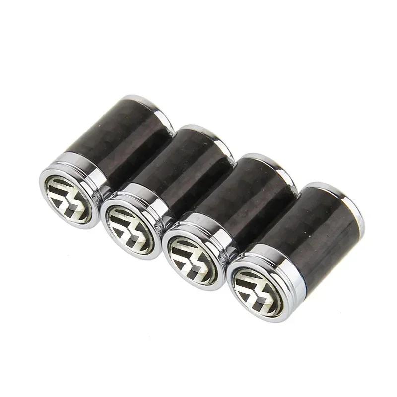 New 4pcs Car Wheel Valve Caps for Volkswagen Passat Tiguan Golf Bora Jetta Beetle Scirocco Sharan Sagitar Tire Dust Cover S