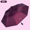 11 Bone Automatic Folding Umbrella Men's Reinforced Thickened Wind Resistant Women's Sun Umbrella Sunscreen and UV Protection