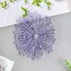 Exquisite Multi-Color Handmade Beaded Rhinestone Embroidered Flower Dress Top Bag Decorative Cloth Sticker Accessories
