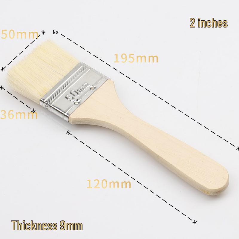 High-Temperature Resistant Silicone Oil Brush with Soft Bristles for Baking, Barbecue, Pancakes, and Kitchen Use.