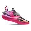 Li Ning All City 10 V2 Antidérapantes, Résistantes à l'abrasion, Respirantes Hautes Baskets Homme Noir Rouge Violet ABAS059-7