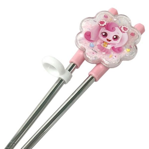 Leburn Sweet and Sour Catch Tiniping Glitter Two-Hand Correction Chopsticks, Hatching, 1 Piece, Korean Popular Tableware