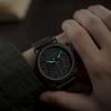 Men's Wooden Watch, Business/Casual Watch, Ebony & Stainless Steel Chronograph