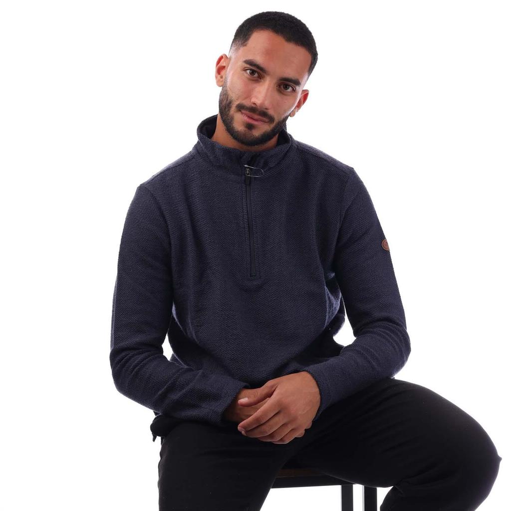 TRESPASS Men's Taddingly Half Zip Fleece Top