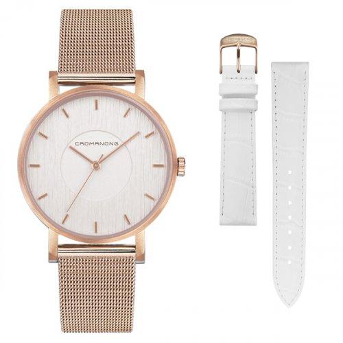 

[CROMANONG] CROMANONG Unisex Couple Watch WOOD36_RW none