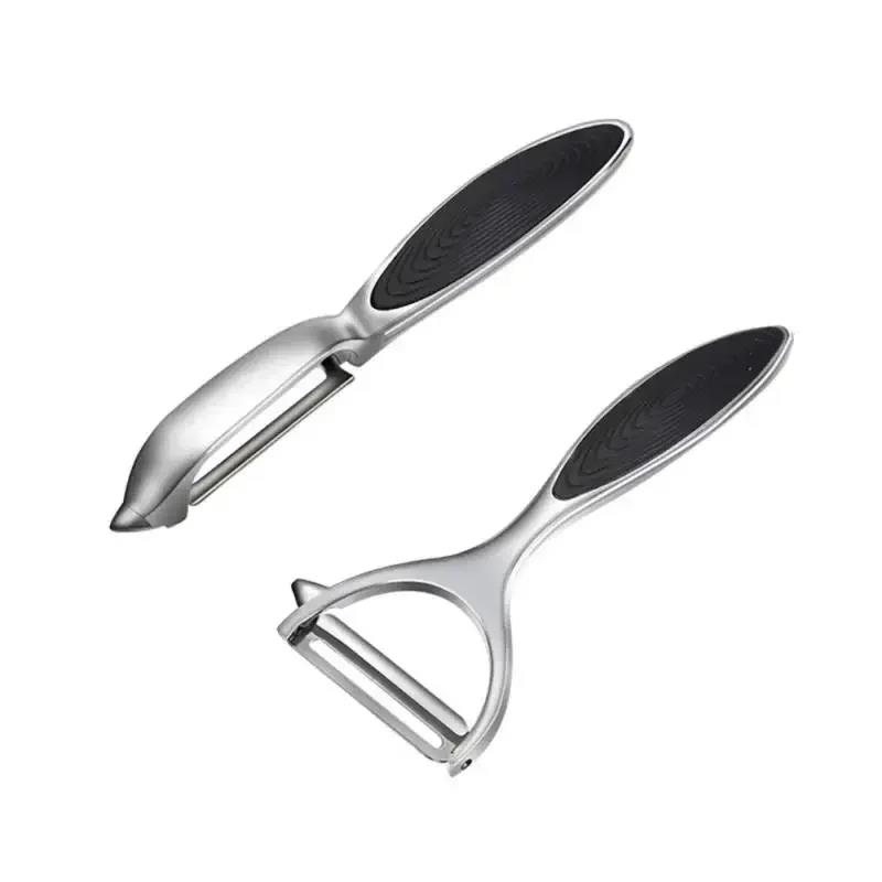 2 in 1 Stainless Steel Peeler Grater Multi Function Kitchen Tool for Fruit Vegetable Carrot Effortless Easy Clean Home Use7