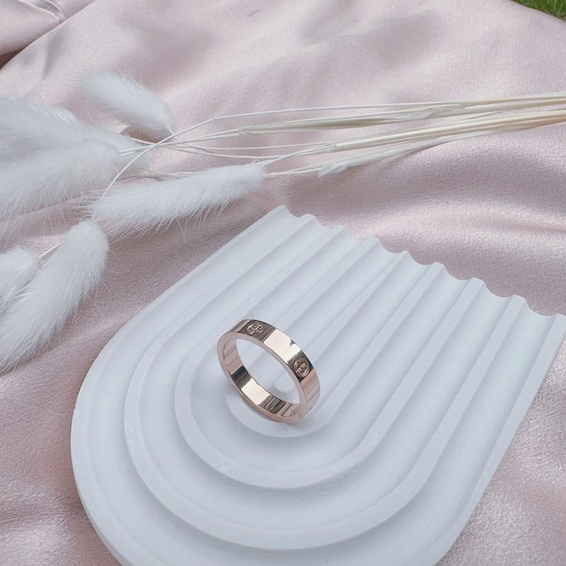 Trend Luxury Cross Stainless Steel Zircon Ring With Stone For Woman Girl For Men Couple Finger Wedding Ring bague femme