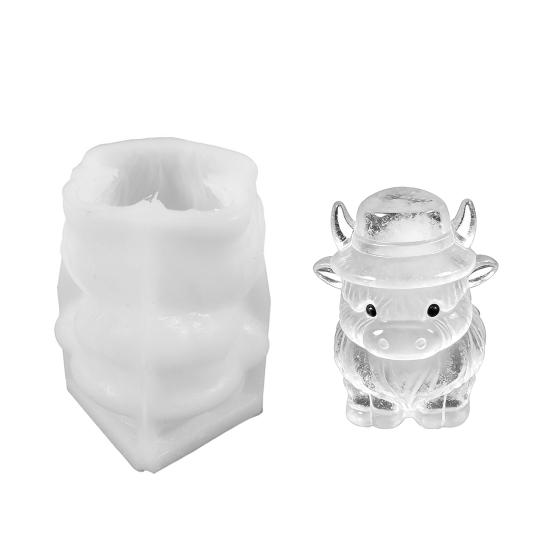 Highland Ice Cube Mold Silicone Ice Cube Tray Flexible Novelty Ice Cube Maker for Whiskey Cocktails Coffee Dishwasher Safe Reusable Party Gifts