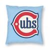 Chicago Blues Music Square Pillowcase Polyester Linen Velvet Creative Zip Decor Sofa Cushion Cover