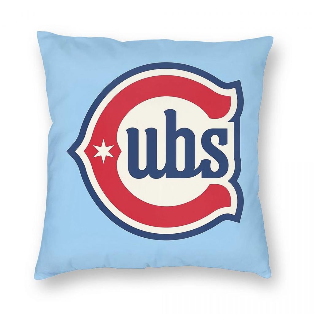 Chicago Blues Music Square Pillowcase Polyester Linen Velvet Creative Zip Decor Sofa Cushion Cover
