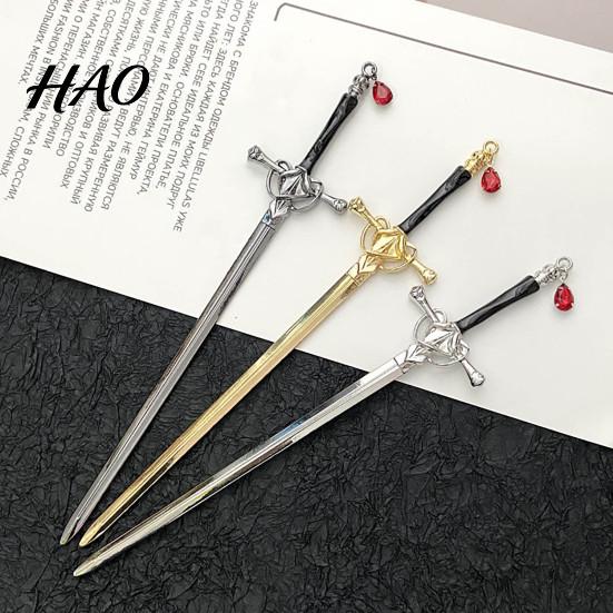 Lady Hairpin Ladies Ancient Sword Bright Luster Plating Smooth Wedding Hair Stick Surface Chinese Anti Fall Accessories