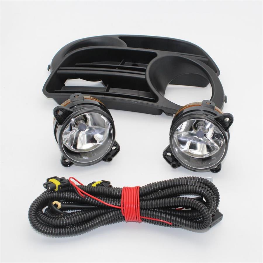Car Light For Skoda Fabia MK1 Facelift 2005 2006 2007 2008 Fog Light Fog Lamp Fog Light Cover And Harness Assembly