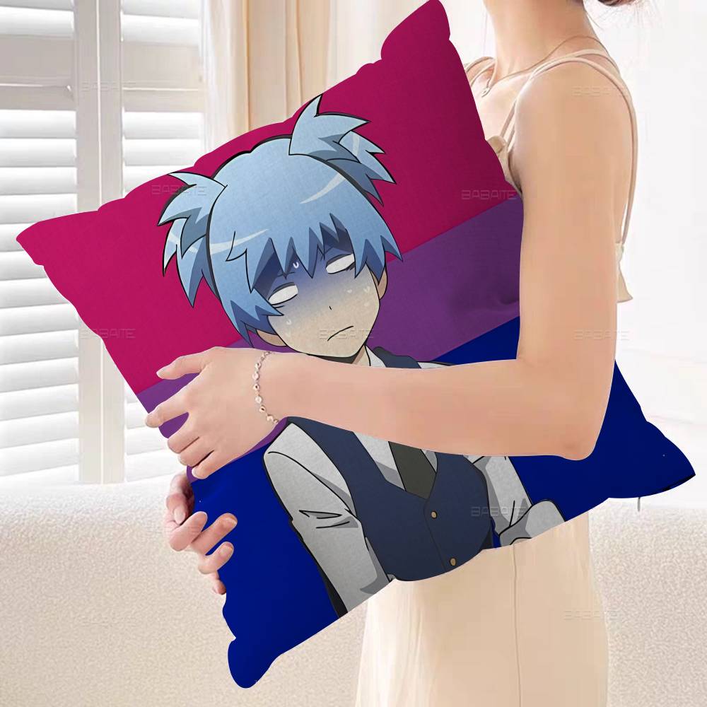 Assassination Classroom Cushion Cover Decorative Pillow Sofa Home Decor case pillow cases