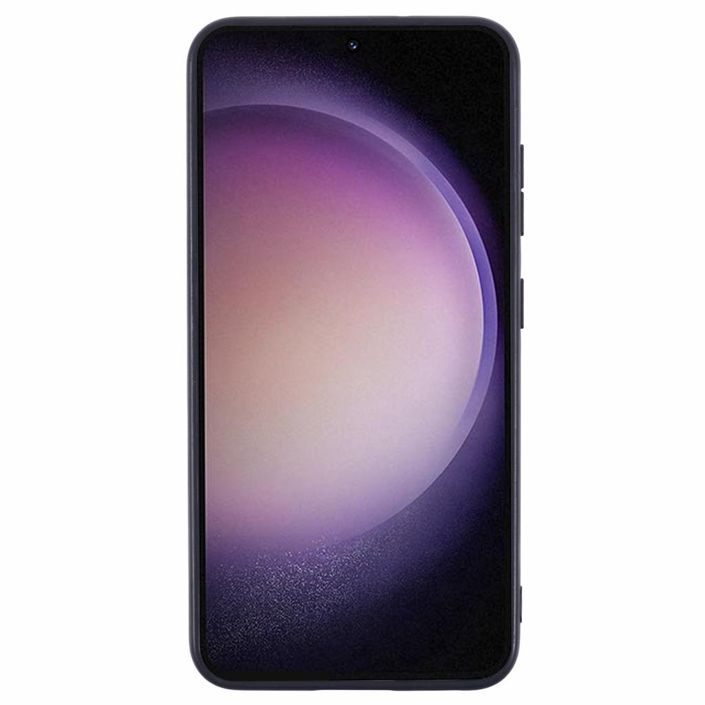 SUTENI H17 For Samsung Galaxy S23 Magnetic Case Card Slots PU+TPU Kickstand Phone Cover