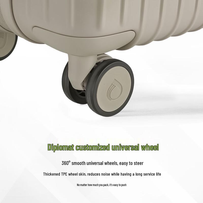 Diplomat Unisex Hardside Spinner Luggage