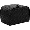 4 Slice Toaster Cover Bread Machine Dust Protection Cover Kitchen Toaster Cover Washable Cotton Linen Bakeware Protector Fits for Most 4 Slice Long