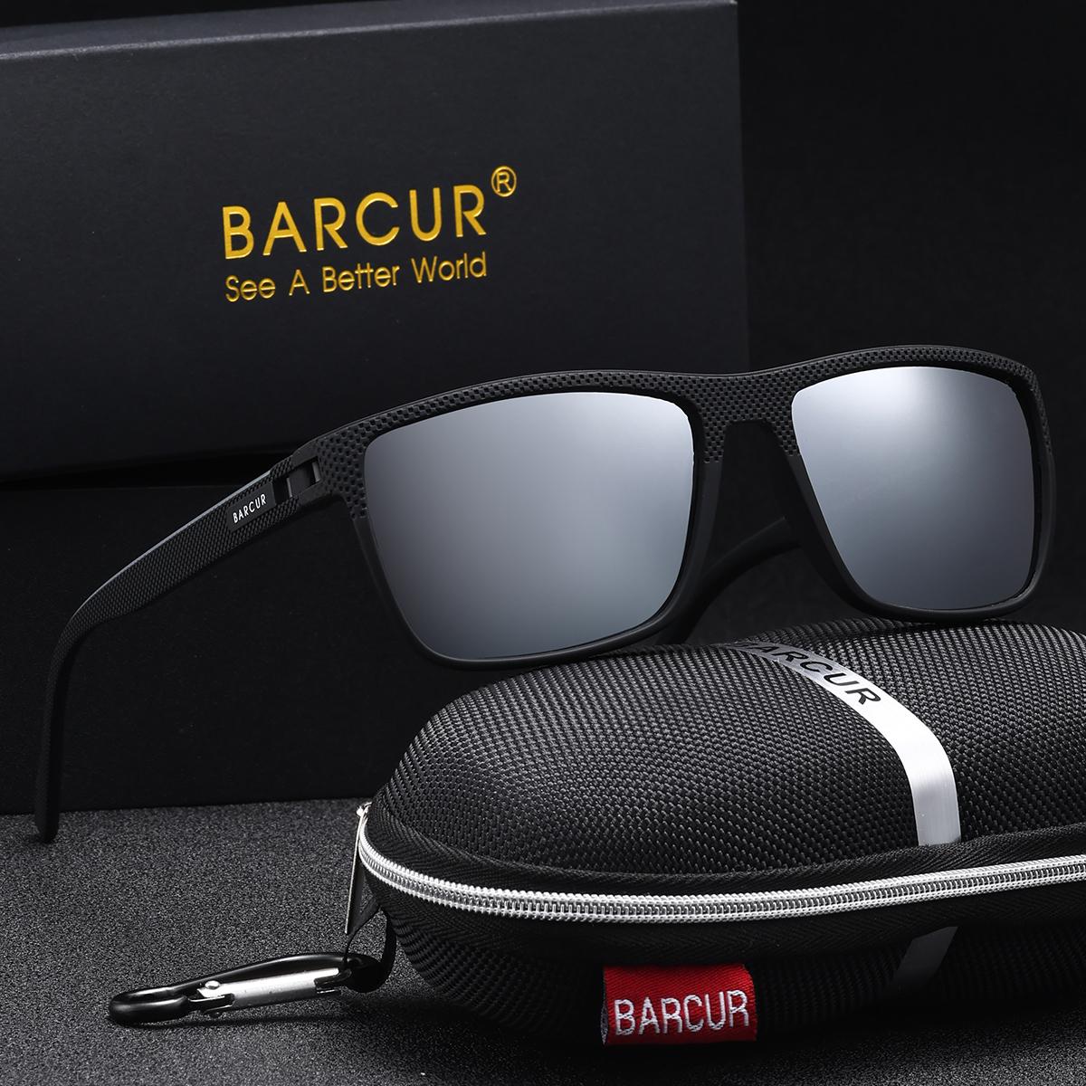 

BARCUR Lightweight And Comfortable Classic Basic Sunglasses With Tac Lens Material That Is Uv Resistant, Versatile For Daily Use