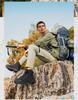 Men's High-Top Tactical Desert Boots for Camping and Hiking, Large Size 46.