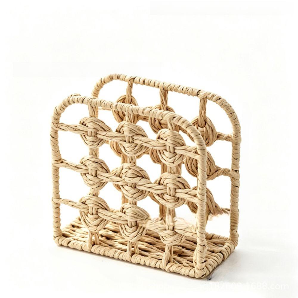 No-Slip Standing Paper Dispenser Upright Design Paper Towel Container Tissue Storage Rack Desktop