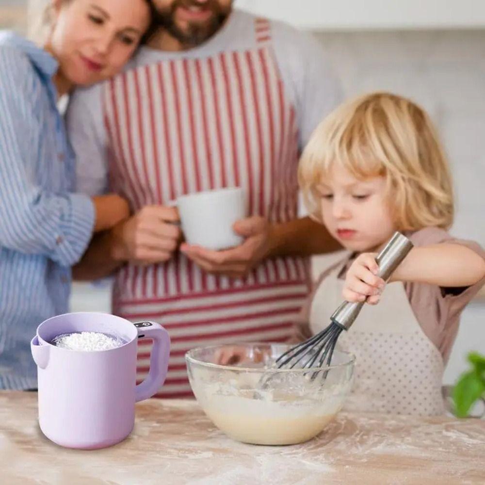 1 L Large Capacity Automatic Egg Beater with Filter Plate Rice Washing Bowl  Milk Liquid