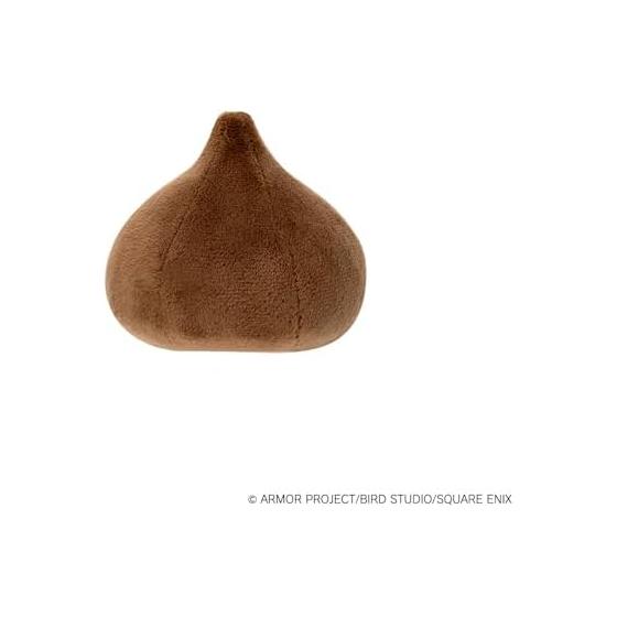 Smile Slime Plush Toy S Chocolate Slime
