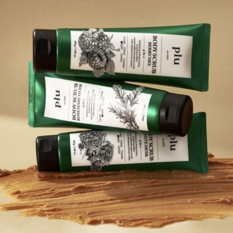 Plu Original Body Scrub Berry Mix Scent (200 g)