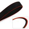 Suede Car Keychain Key Ring For Mitsubishi Asx Lancer Outlander Pajero Ralliart Auto Key Accessories