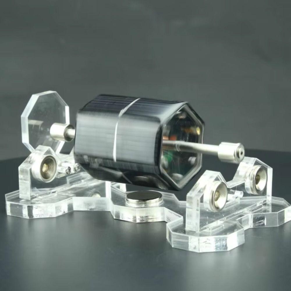 Decoration Solar Generator Suspension Magnetic Levitation Ornaments Creative Solar Motor  Gift