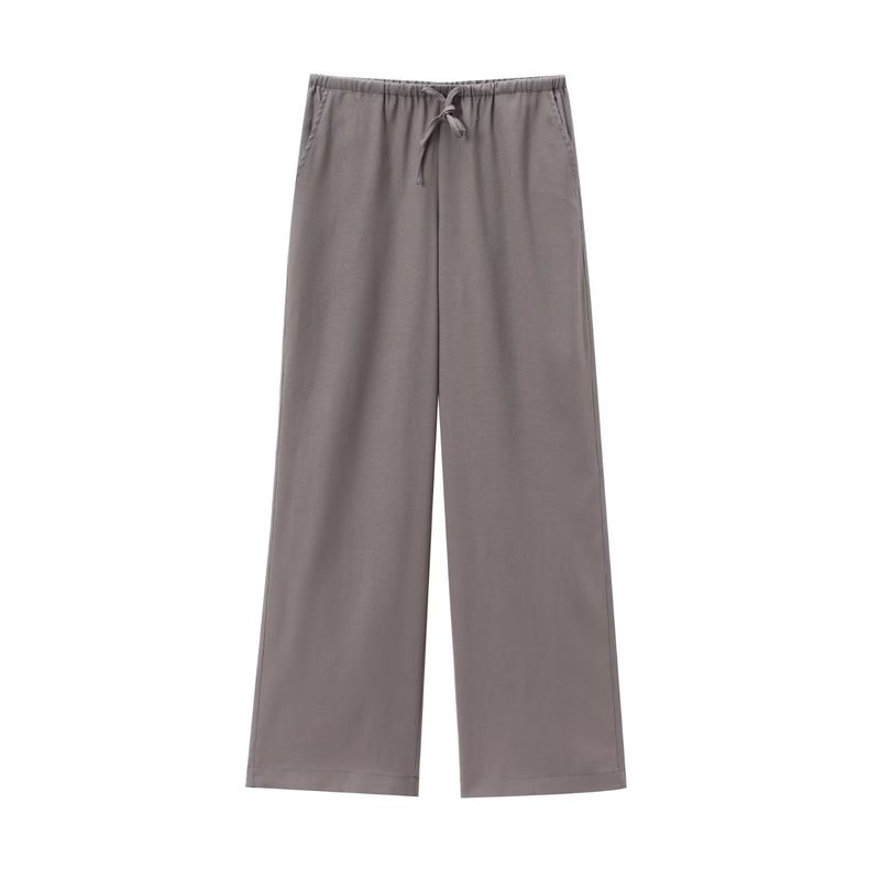 Kaslead New Arrival Women's Clothing Fashion Style with Belt Kimono Outerwear Casual Pants 8338735 4391436