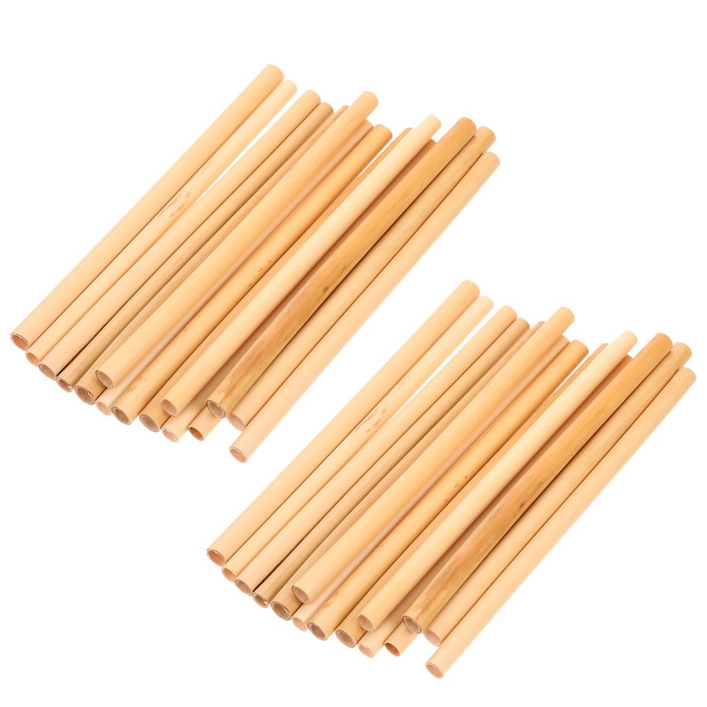 100 Pcs Honeycomb Reed Tube Refill Bee Pollination Tubes Replacements Refillable Letter Bees Bee's DIY Stalk Empty Prop