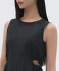 Musinsa Standard Woman Women'S Nylon Cutout Long Dress [Black]