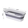 2pcs Foldable Portable Pet Bath Tub, Pet Shower Basin, Dog Massage Bath Brush, Pet Cleaning Towel, Suitable for Cats, Dogs, and Other Small Animals