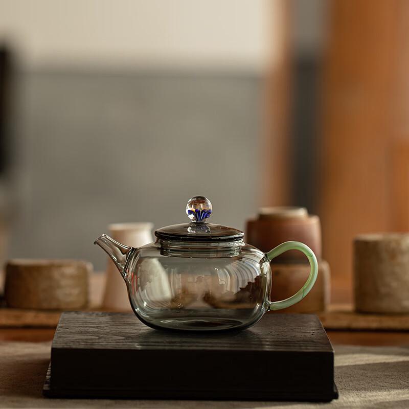 Diller 230ml Kleine Glas-Teekanne mit Filter