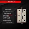 304 Stainless Steel Mini Hinges: 1-4 Inch Options for Cabinets & Wooden Boxes