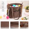 Crochet Yarn Bag Corduroy Yarn Bags Knitting & Crochet Supplies Crochet Yarn Holder Large Capacity For Women Work Travel